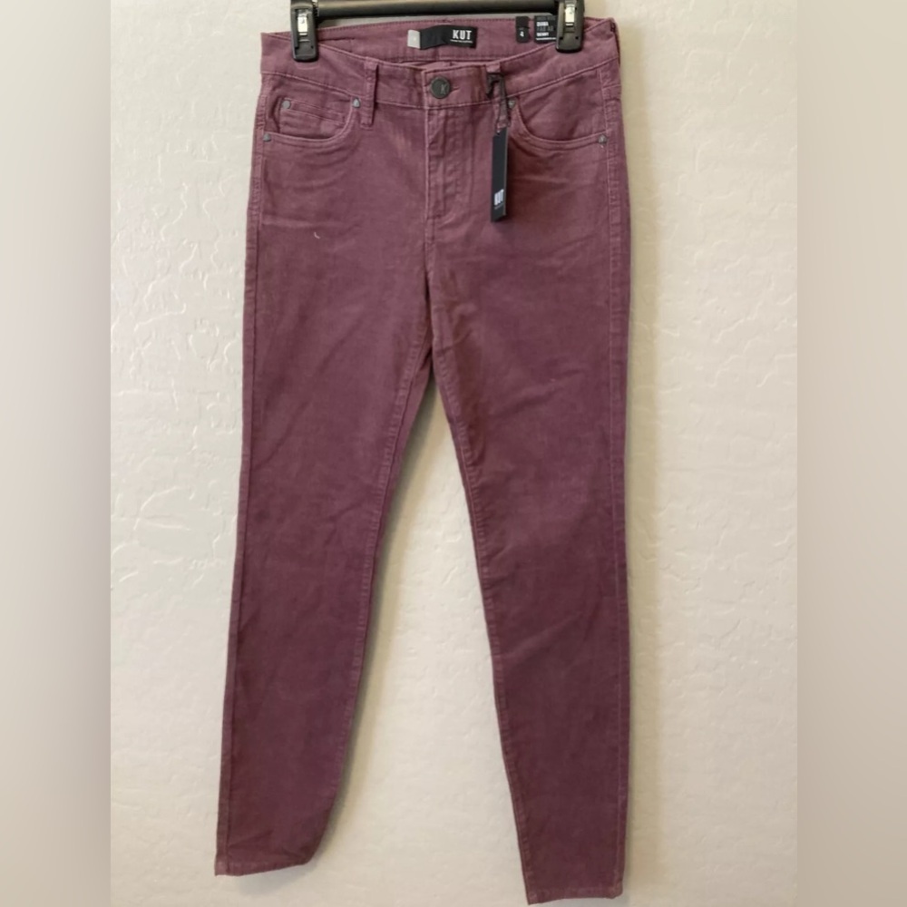 KUT NEW HIGH RISE DIANA FAB AB SKINNY Corduroy Pants | 4
